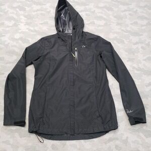 Paradox Jacket Womens Small Black Full Zip Hooded Long Sleeve